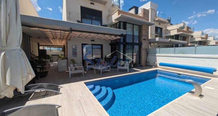 for sale modern villa in Lomas de Cabo Roig, Orihuela Costa, Costa Blanca.ID2308