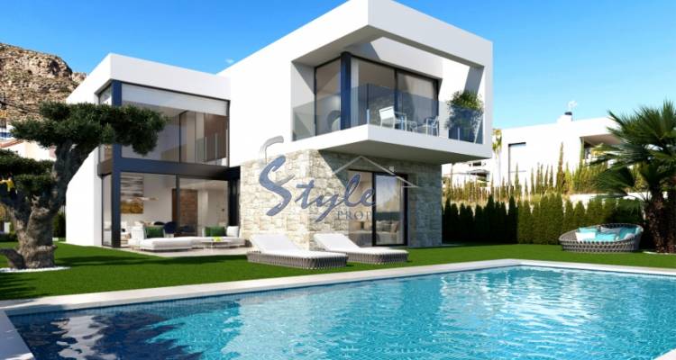 ​Villa de nueva construcción en venta en Finestrat, Costa Blanca, España. ON1858