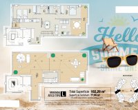 New build - Apartment Penthouse - La Manga - La Manga del Mar Menor