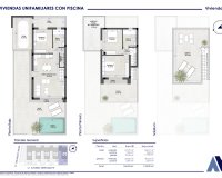 Новостройки - terraced - Сантьяго де Рибера - Santiago de la ribera