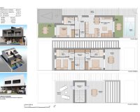 Новостройки - Semi-Detached Villa - San Javier - Сан Хавьер